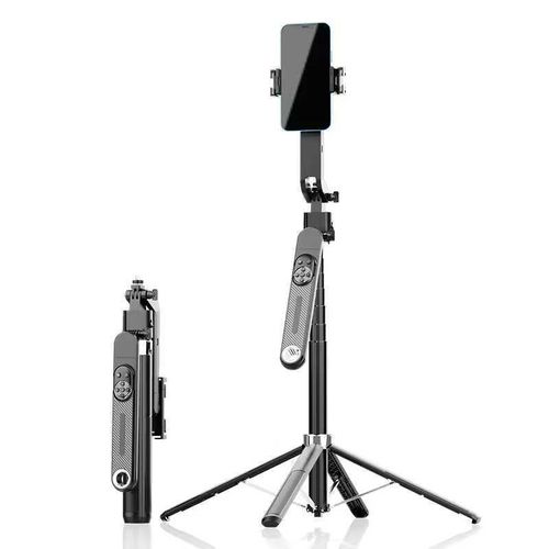 Q515TK-H Tracking Gimbal Selfie Stick with Dual Lamp &Auto Face Tracking