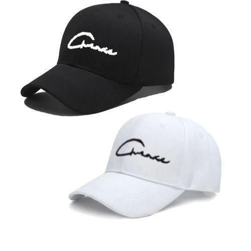 Vetements Unisex 2 In 1 Face Cap Summer Baseball FaceCap BLACK AND WHITE