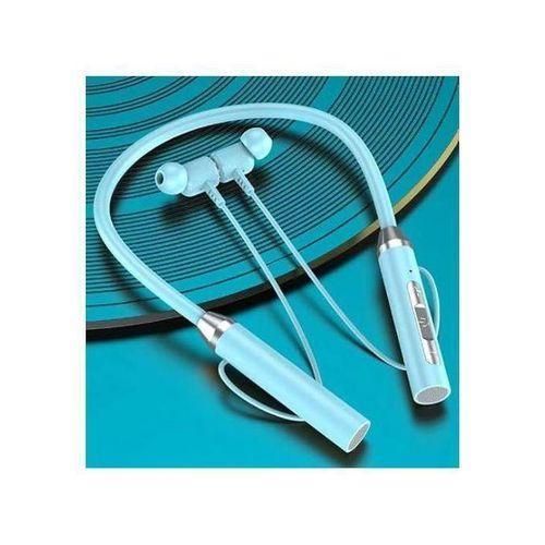 SMART Neckband BLUETOOTH earphones Wireless Earphones HiFi Stereo in-Ear earpods Headset with Microphone Noise Cancellation Headphones Handsfree- Sports Earbuds Long Playtime Headset
