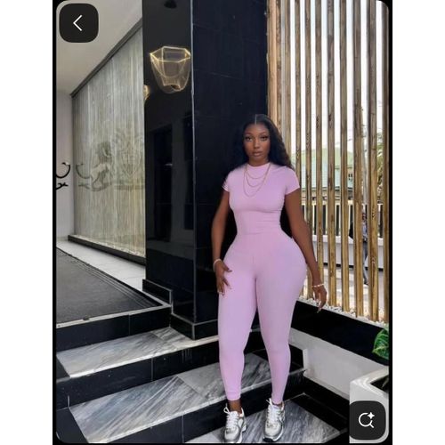 Pink Female Elegant Outfit