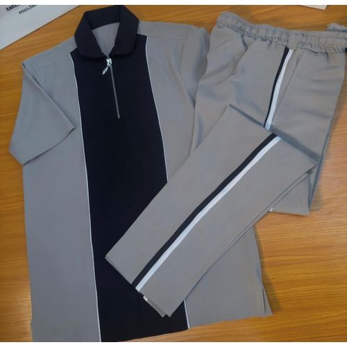 Zip polo and pant