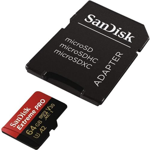 Sandisk 64GB Extreme PRO microSDXC™ UHS-I CARD