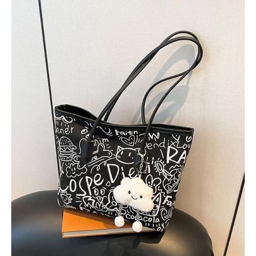 High Quality Black Ladies Handbag