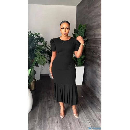 beautiful black dress gown