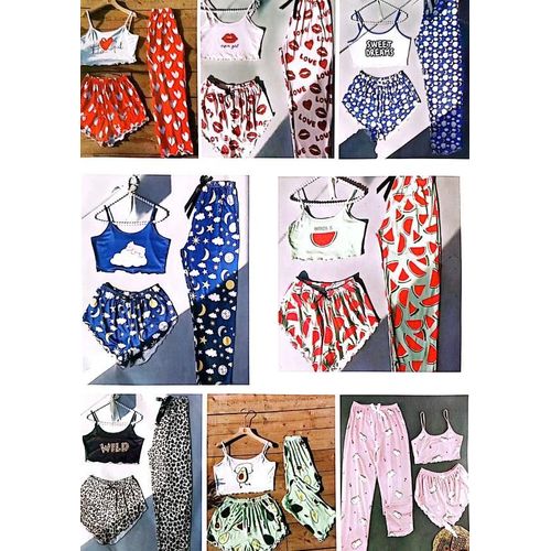 3pcs Trending Sexy Ladies Night Wear -