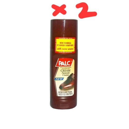 Liquid Leather Shoe Polish -( Brown) x2pcs