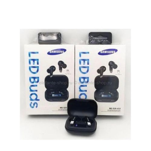 MG-S20 Wireless Earbuds – TWS Bluetooth V5.0 Headphones with LED Digital Battery Display, Touch Control, and Comfortable In-Ear Fit
