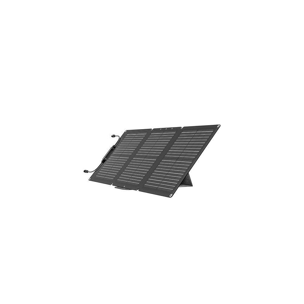ECOFLOW 60W Portable Solar Panel, Foldable & Durable, Complete with an Adjustable Kickstand Case, Waterproof IP68 for Outdoor Adventures
