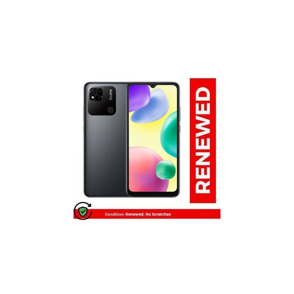 XIAOMI Redmi 10A 4G 6.22"4GB+128GB Battery 5000mAh 12MP Smartphone Dual SIM BlACK