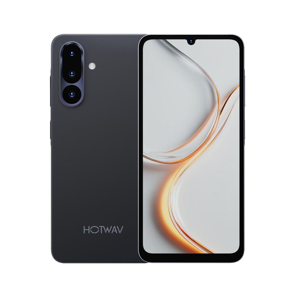 Hotwav Android Smartphone,6.75" 120Hz Display,12GB(3+9) RAM 64GB ROM,5160mAh Battery,Dual Camera 13+5MP,Fingerprint, 4G Dual SIM