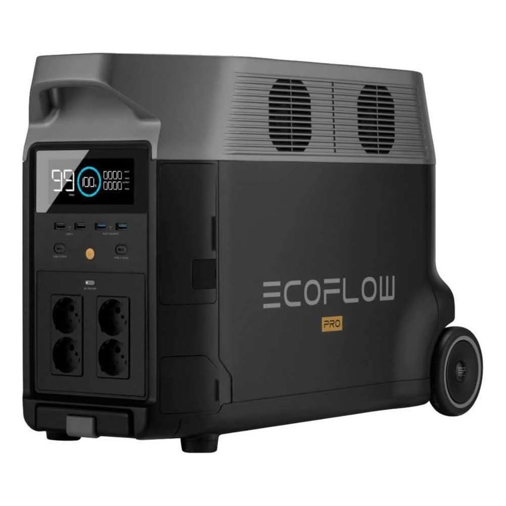 ECOFLOW DELTA Pro 3600Wh Portable Power Station, 2.7H Fast Charge,Solar Generator for Home Use, Power Outage, Camping, RV, Emergencies