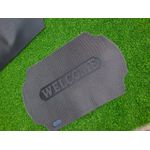 Generic Premium Heavy-Duty Anti-Slip Door Mat - "WELCOME" - Maroon (Oval/Contour) - image 3