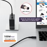 Generic 100W PD Power USB C to Slim Laptop Charging Cable Adapter  (4.5 x 3.0mm ) - image 6