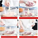 Generic Hand Pat Food Processor/Manual Chopper with accessories - image 3