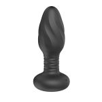 Generic Black Vibrating Anal Plug with LED Light & Remote – 10 Modes, App Control, 360° Rotation - image 4