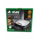 Generic Avinas 3in1 Multifunctional  Sandwich Maker-850w - image 2
