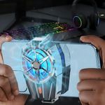 product_image_name-General- Cooling Fan For Phone Mobile Wireless Phone Cooler 3-Speed Rechargeable Cooling Fan with Large Battery RGB, Universal Mobile Gaming Radiator -1