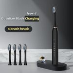 Generic Electric toothbrush waterproof strap with 4 original brush heads
