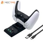 Generic 2-in-1 Fast Charger Stand for PS 5 DualSense Wireless Controllers - Black - image 3