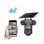 OriginalV380 Pro 3 Lens 4g Solar Camera 5MP