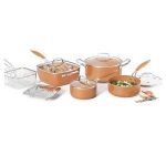 Starfrit EcoCopper 10-Piece Cookware Set – Induction Suitable 