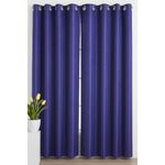 7.5ft (W). By 7.5ft (L) High Quality Curtain - Blue