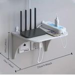 product_image_name-Generic-Wall Mount Floating Shelf with Hook Router Camera Power Strip Projector Set Top Box Hanging Storage Holder Home Office Organizer-6