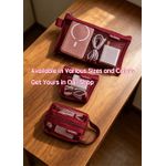 Generic  Mini Mesh Storage Bag, Small Pouch for Keys Cards Lipstick, Multi-Use Tiny Purse - image 4