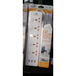 EXTENTION SOCKET WITH USB PORT