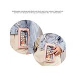 product_image_name-HUAHUA-Touch Screen Phone Bag Fashion Shoulder Crossbody Bag Pink-4