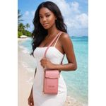 product_image_name-HUAHUA-Touch Screen Phone Bag Fashion Shoulder Crossbody Bag Pink-7