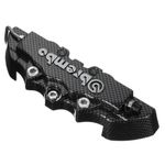 Brembo 4pcs 3D Brembo Style Car Disc Brake Caliper Cover [black] - image 3
