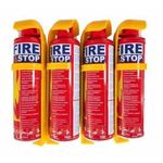Genetic 1000ml x 4 Aerosol Foam Spray Fire Extinguisher Mini Car Fire Stop