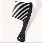 product_image_name-Generic-Afro Hair Pick Comb, Featuring Metal Teeth, Designed for Straightening, Styling, And Detangling Hair.-2