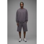 product_image_name-Jaop-Aloe Fleece Crew Neck Sweatshirt-DarkGrey-1