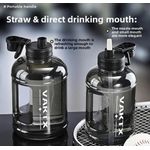 product_image_name-Generic-1100ml Large Capacity Sports Water Bottle with Straw & Time Markers – Leakproof Insulated Fitness Hydration Bottle (Unisex)-1