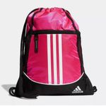 ADIDAS Unisex Alliance II Sackpack, Shock Pink, One Size