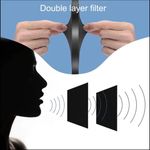 Generic Double-Layered Pop Filter for Microphones, Designed to Enhance Sound Quality in Studio Recordings. - image 4