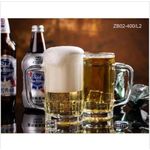 Clear Beer Mug 6 Pieces