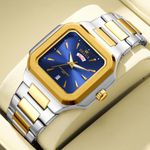 Delux Original Quality & Classy Silver Wristwatch For Men