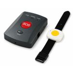 Wireless SOS Emergency Panic Button System with Wearable Call Transmitter for Elderly & Patient Assistance