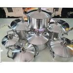 Generic 7in1 Cooking Pot- 7 Pieces Aluminum Pot Set - image 2