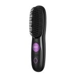 product_image_name-Avsty-Cordless Ceramic Heated Electric Wireless Hair Straightener,Portable LCD Hair Straightening Comb,USB Rechargeable Negative Ion Hot Comb Hair Brush,Black-1