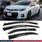 Toyota Corolla 2014-2017 window visor 