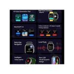 Fashion Ultra-3 Multifunctional Smart Watch with 7 straps - image 6