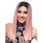 Silky straight wig with closure 