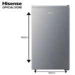 product_image_name-Hisense-90 Litres Single Door Refrigerator - REF 093DR-1