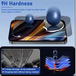 Google Pixel Pixel 6pro Tempered Glass  Screen Protector, 9H Protective Film ( Screen Guard ) - image 2