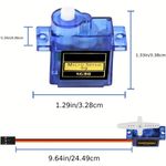 Generic Sg90 9G Micro Servo Motors (180°) - image 3