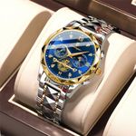 POEDAGAR Highly Superior Quality & Original Chronograph Unisex Wristwatch